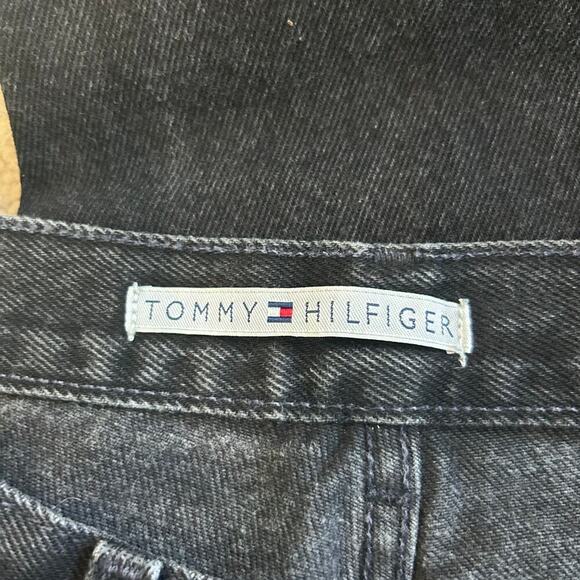 Tommy Hilfiger Women's Black High Waisted Rise Bootcut Jeans Size 30W - Picture 6 of 6